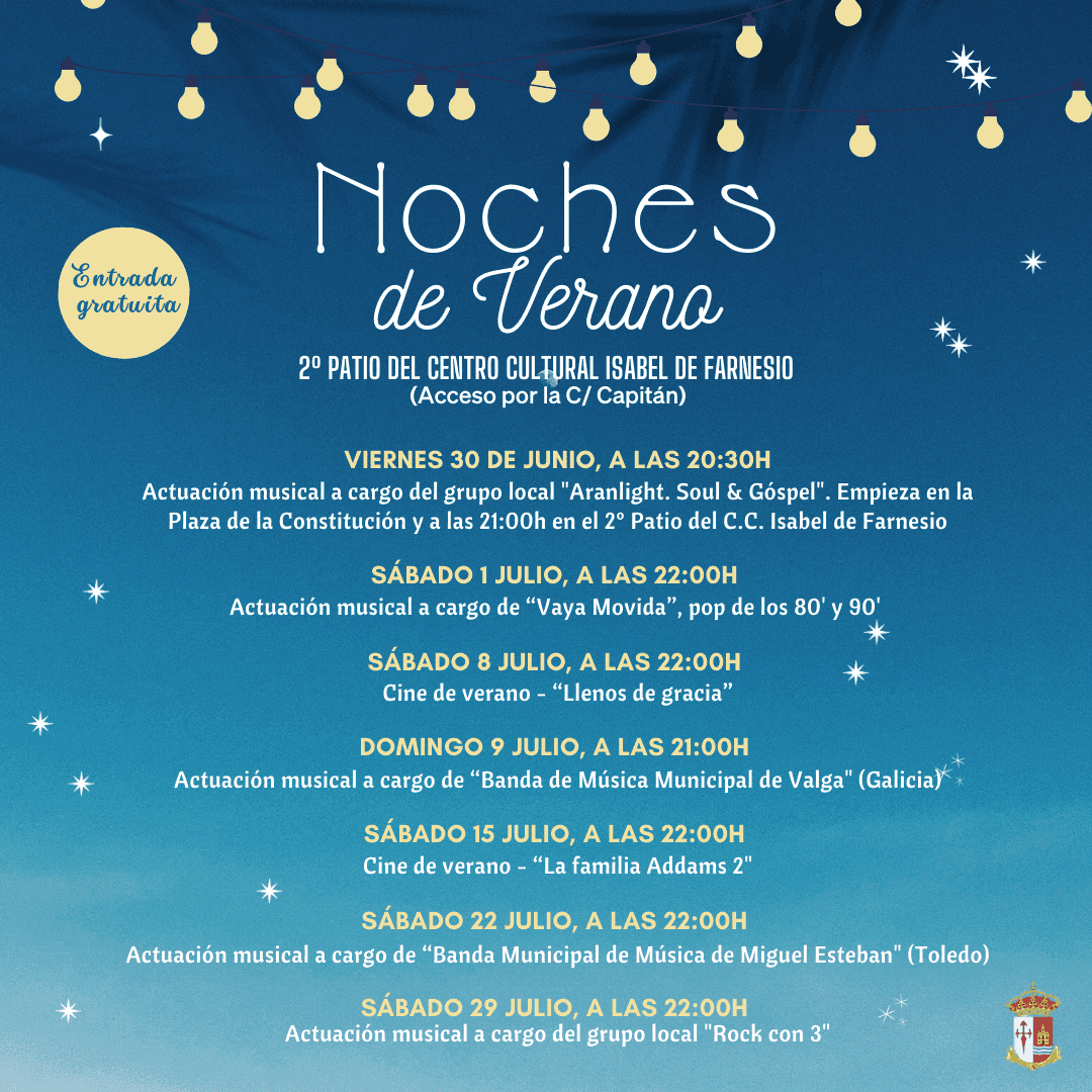 Noches de Verano se despidió el 25 de julio en Aranjuez
