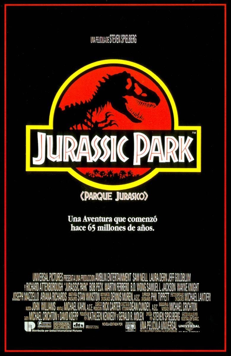 Proyección de Parque Jurásico - Cine bajo las estrellas