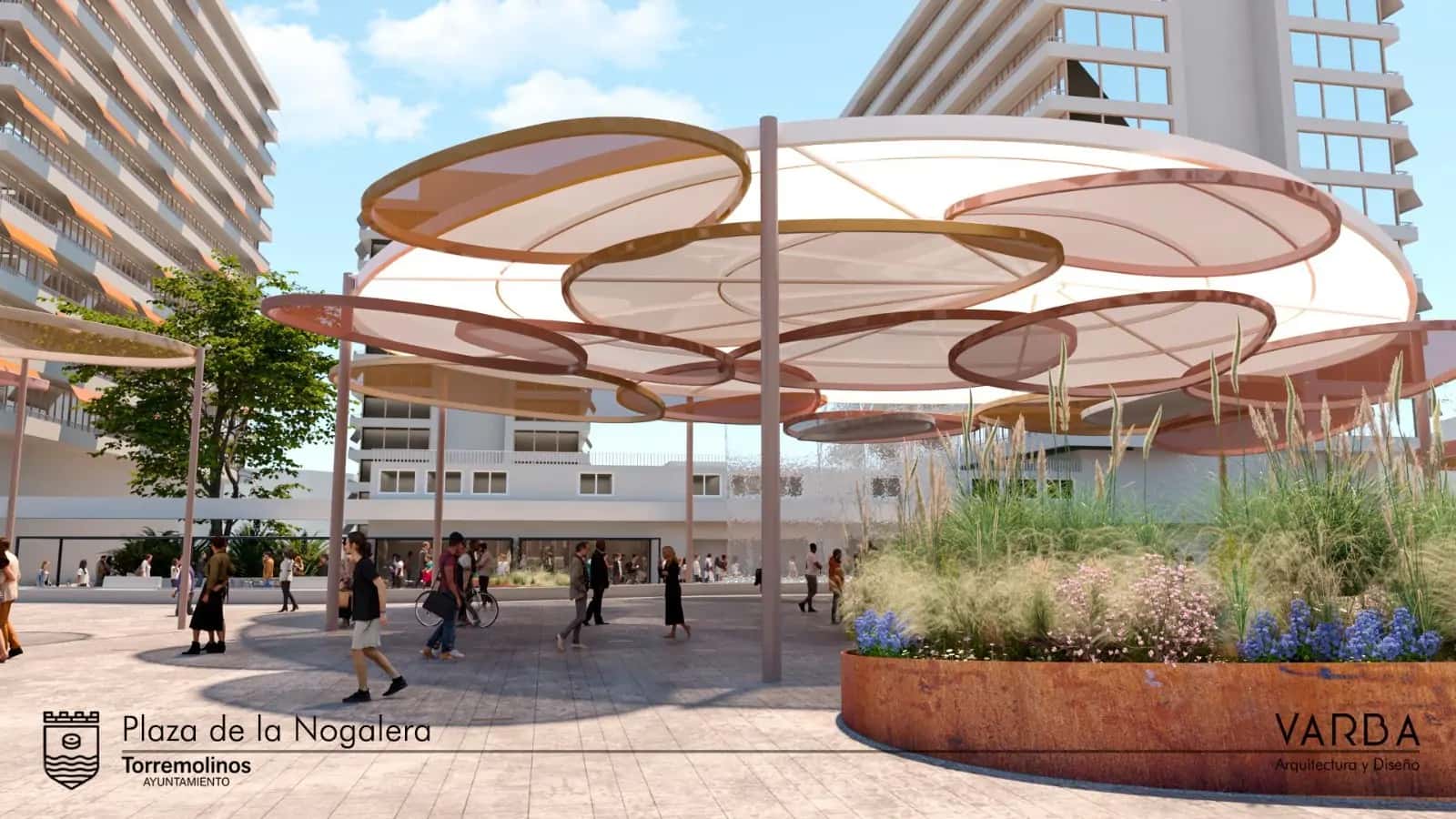 La nueva Plaza de La Nogalera: estreno en Torremolinos