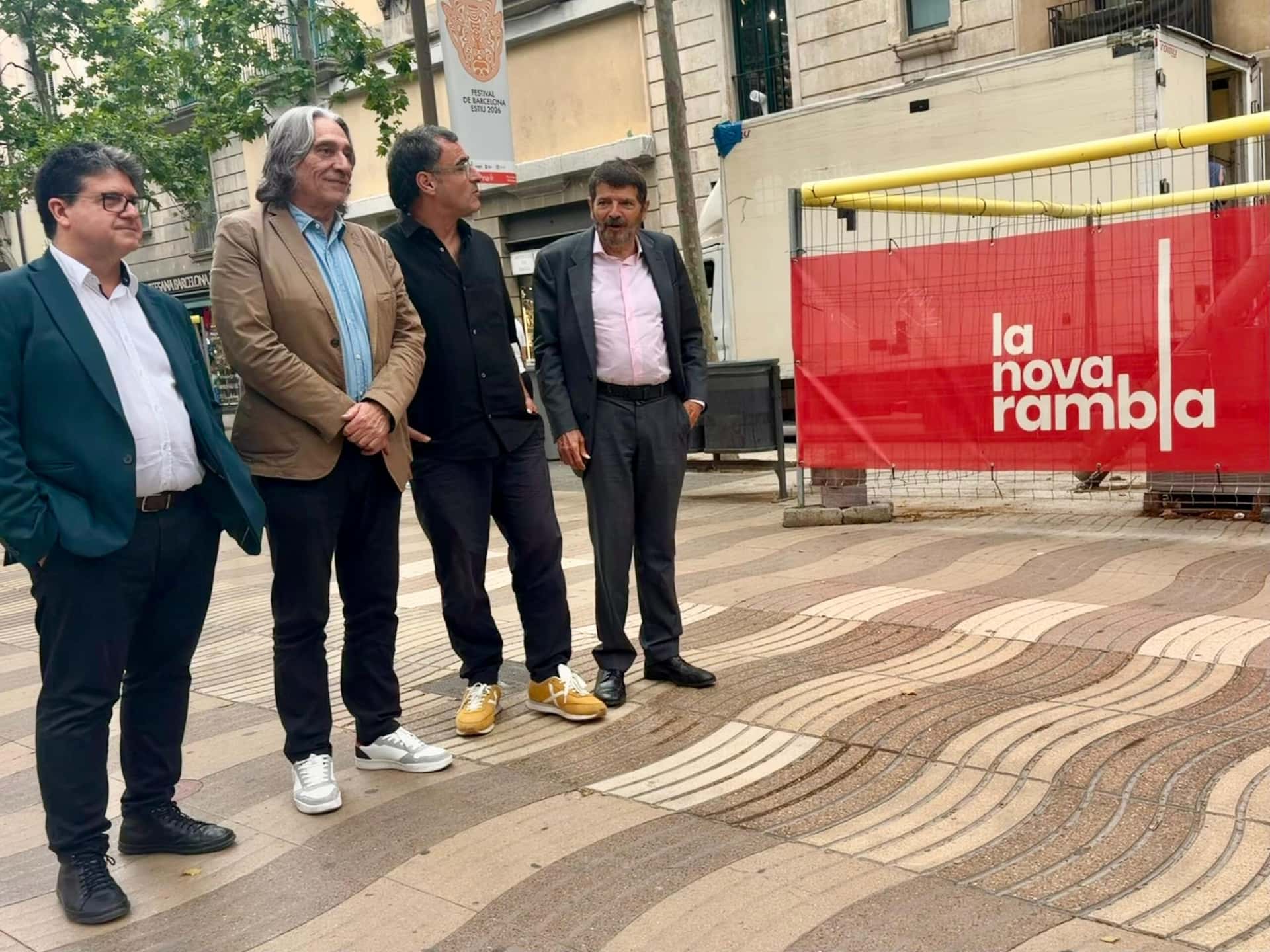 Festa ciutadana d'inauguració de les Rambles