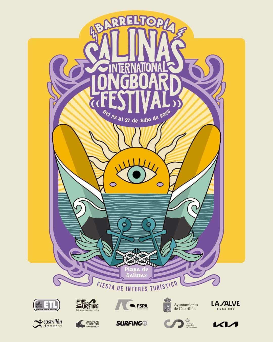 Festival de Longboard de Salinas: surf, talleres y market