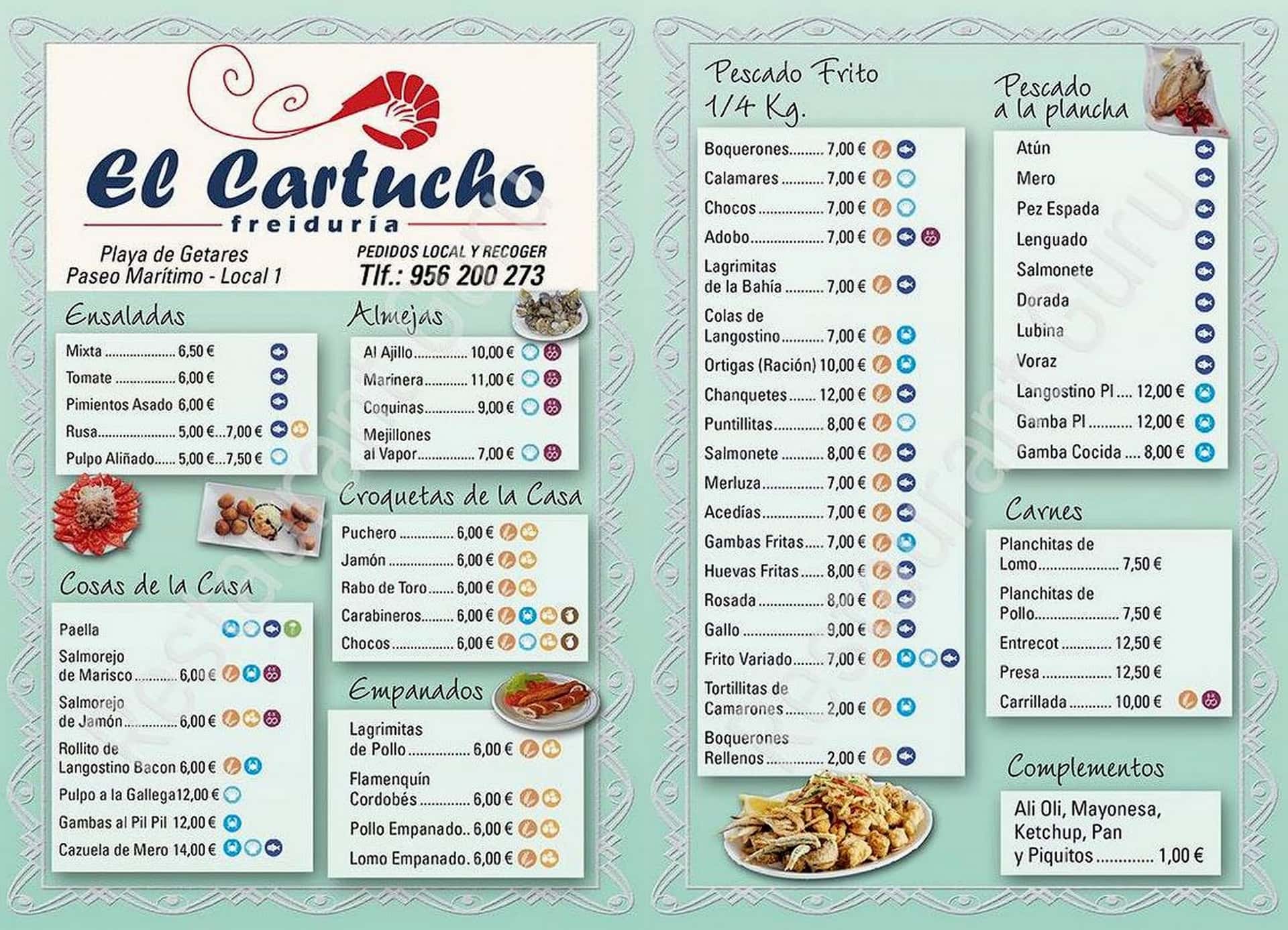 Bar El Cartuchito en Algeciras: pescaíto frito junto al mercado