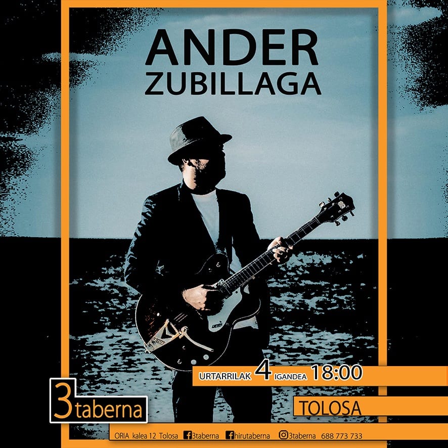 Concierto de Ander Zubillaga en CaixaForum Zaragoza
