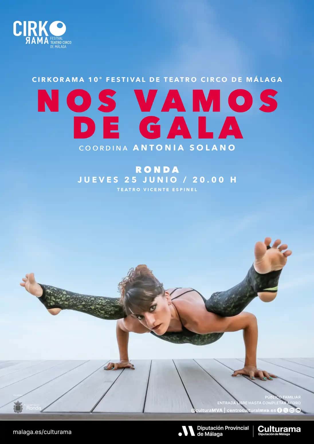 Cirkorama 2026. Nos vamos de gala