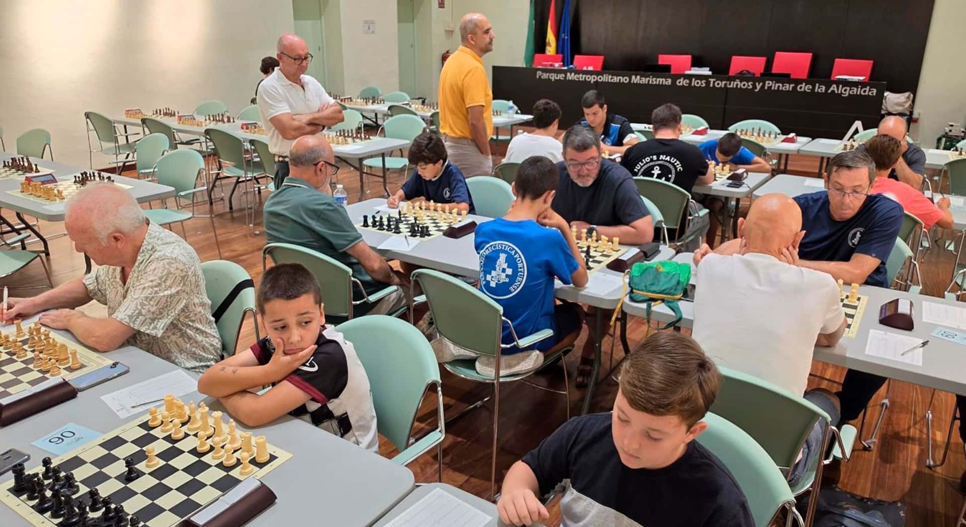 El ajedrez reunió a 140 jugadores en El Puerto