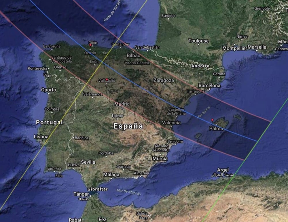 Guía del eclipse total de Sol en Guadalajara