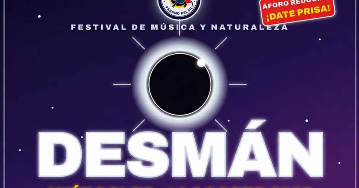 Desmán Festival: música y eclipse en Páramo del Sil