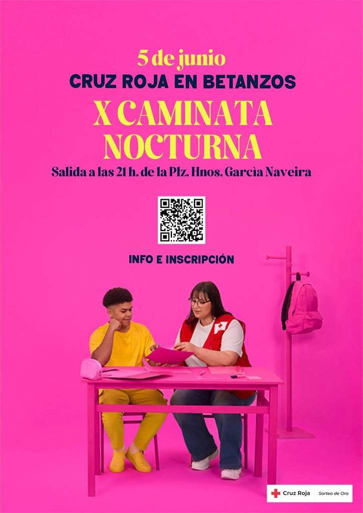 Guía de la X Caminata Nocturna de Cruz Roja en Betanzos