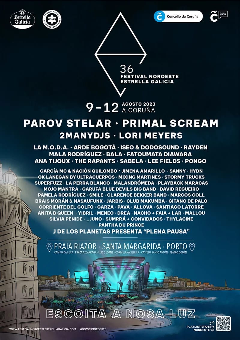 Guía de festivales y conciertos en A Coruña verano 2026