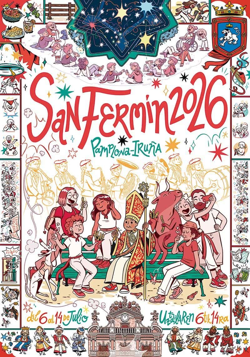 Guía de conciertos San Fermín 2026: escenarios y artistas