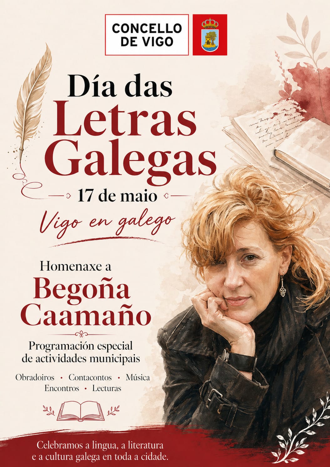 Guía para el Día das Letras Galegas 2026 en Vigo
