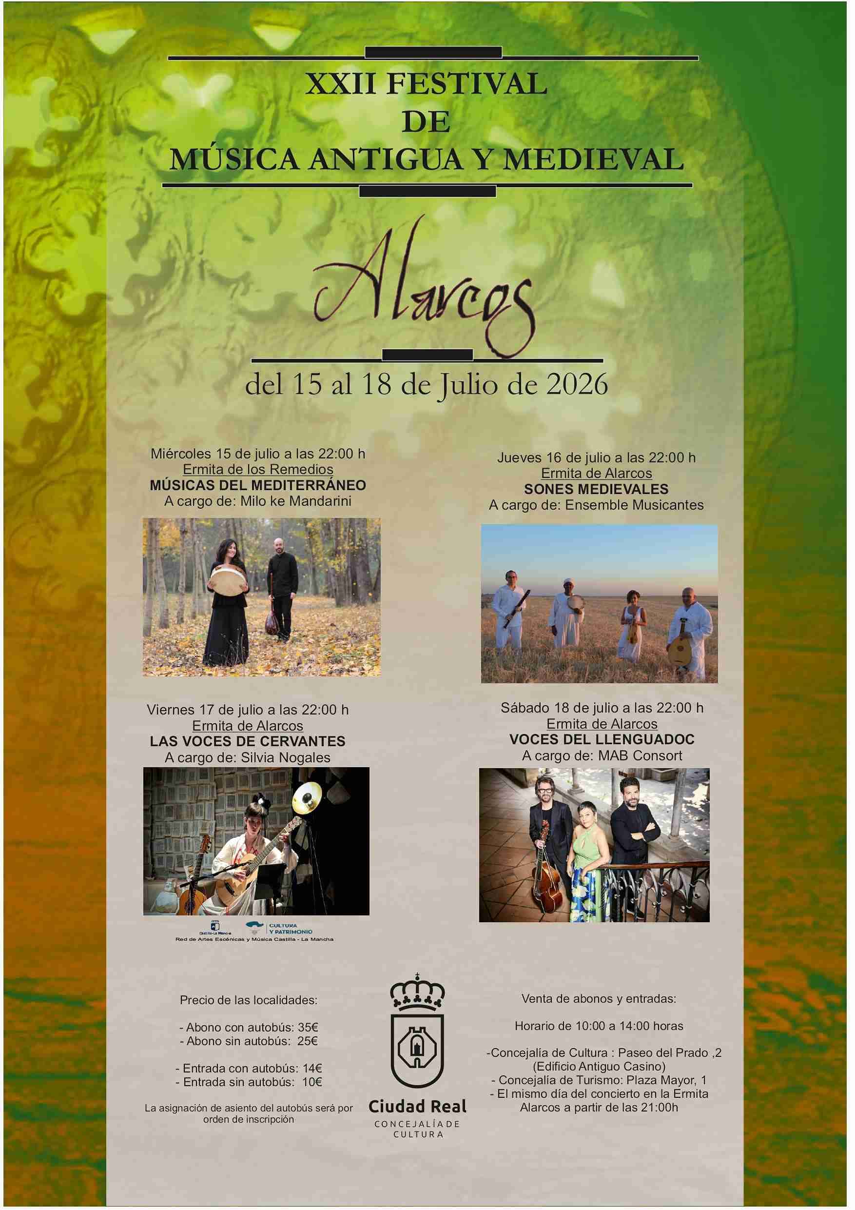 Milo Ke Mandarini abre el XXII Festival de Alarcos