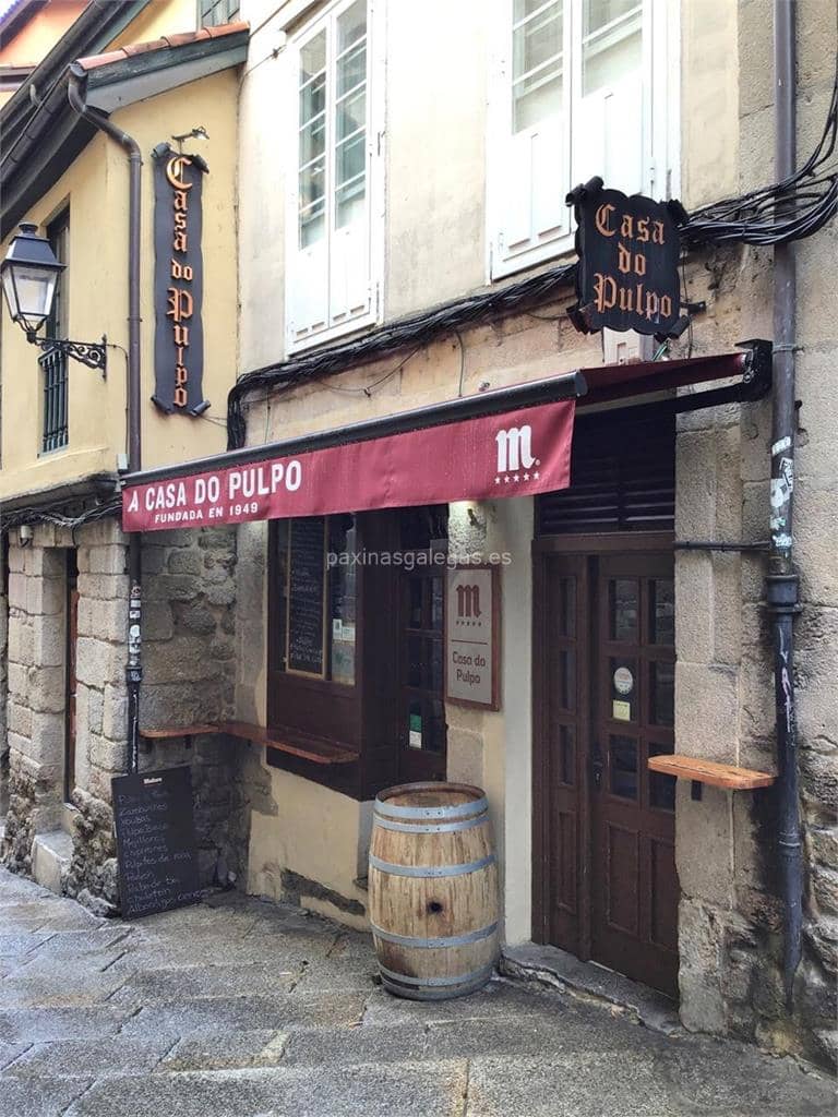 Comer en A Casa do Pulpo en Ourense