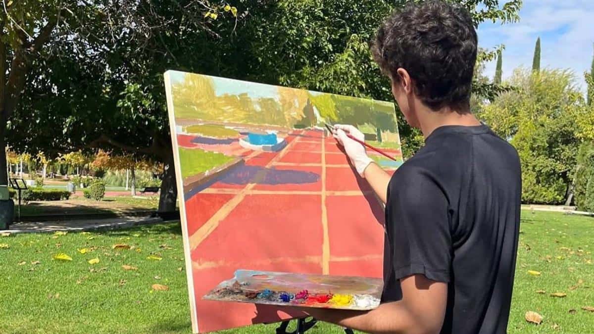 El arte sale a las calles de Pinto en su certamen de pintura