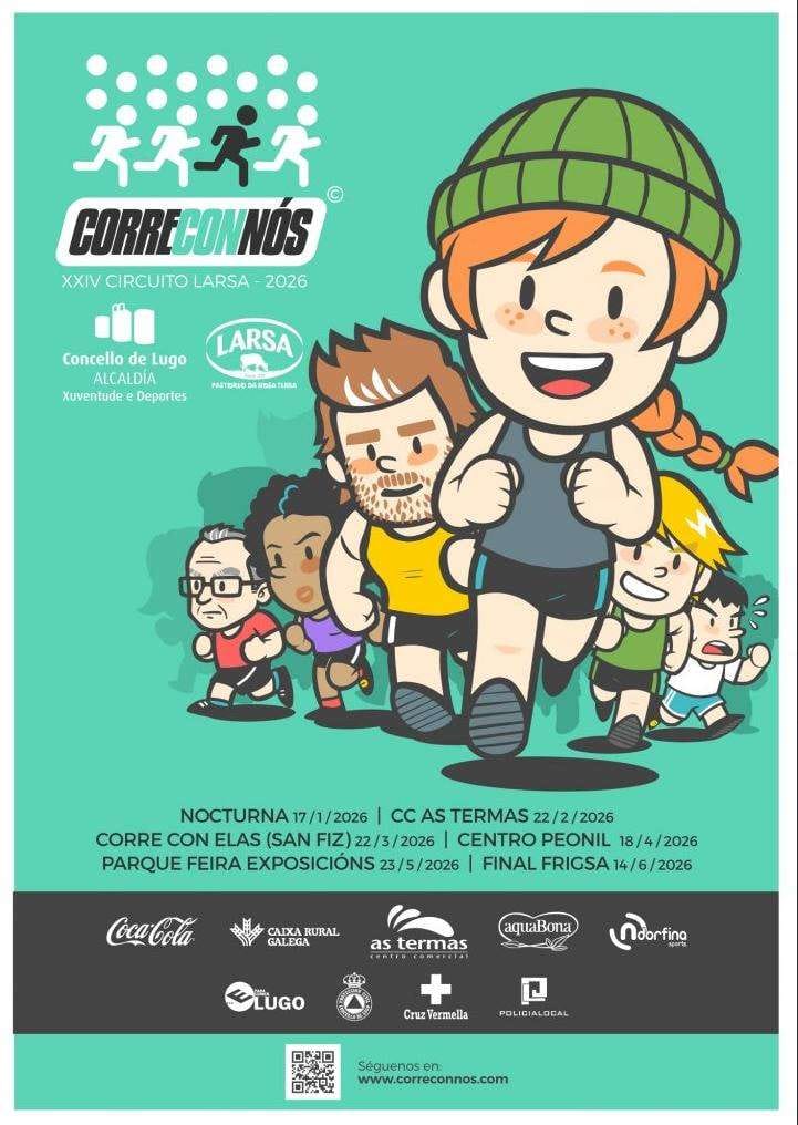 Circuito popular Larsa Corre con N贸s - CC As Termas