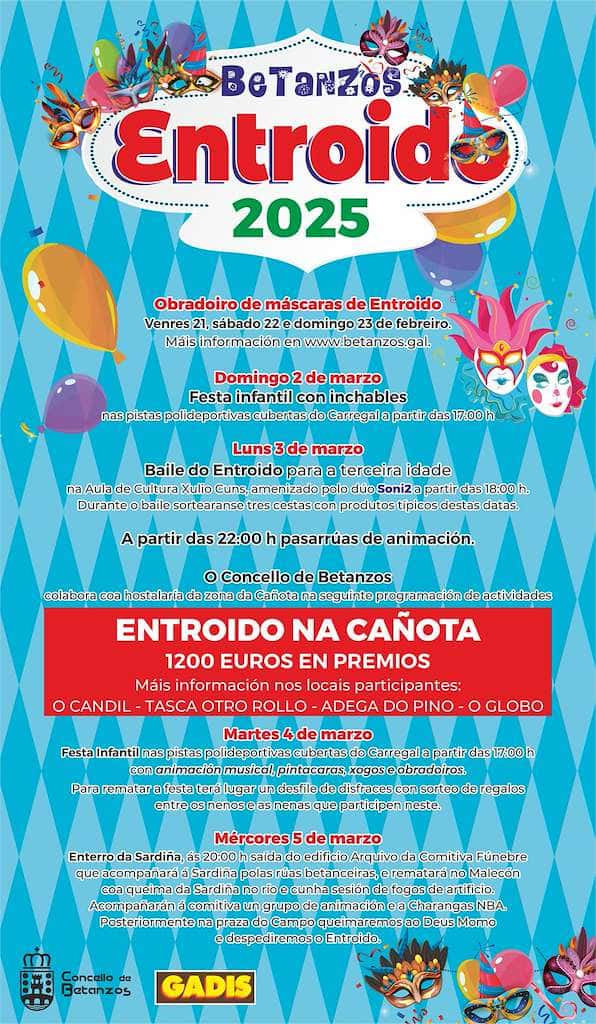 Guía del Entroido 2026 en Betanzos: Fechas y Tradiciones