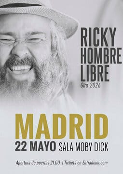 Ricky Hombre Libre - Gira 2026