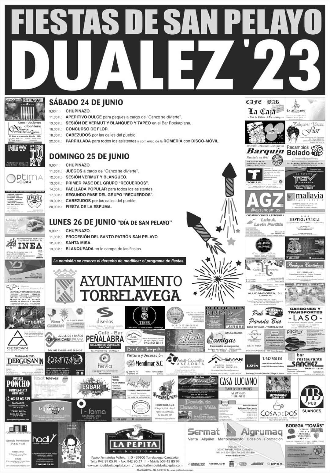 San Pelayo en Duález: tres días de fiesta en Torrelavega