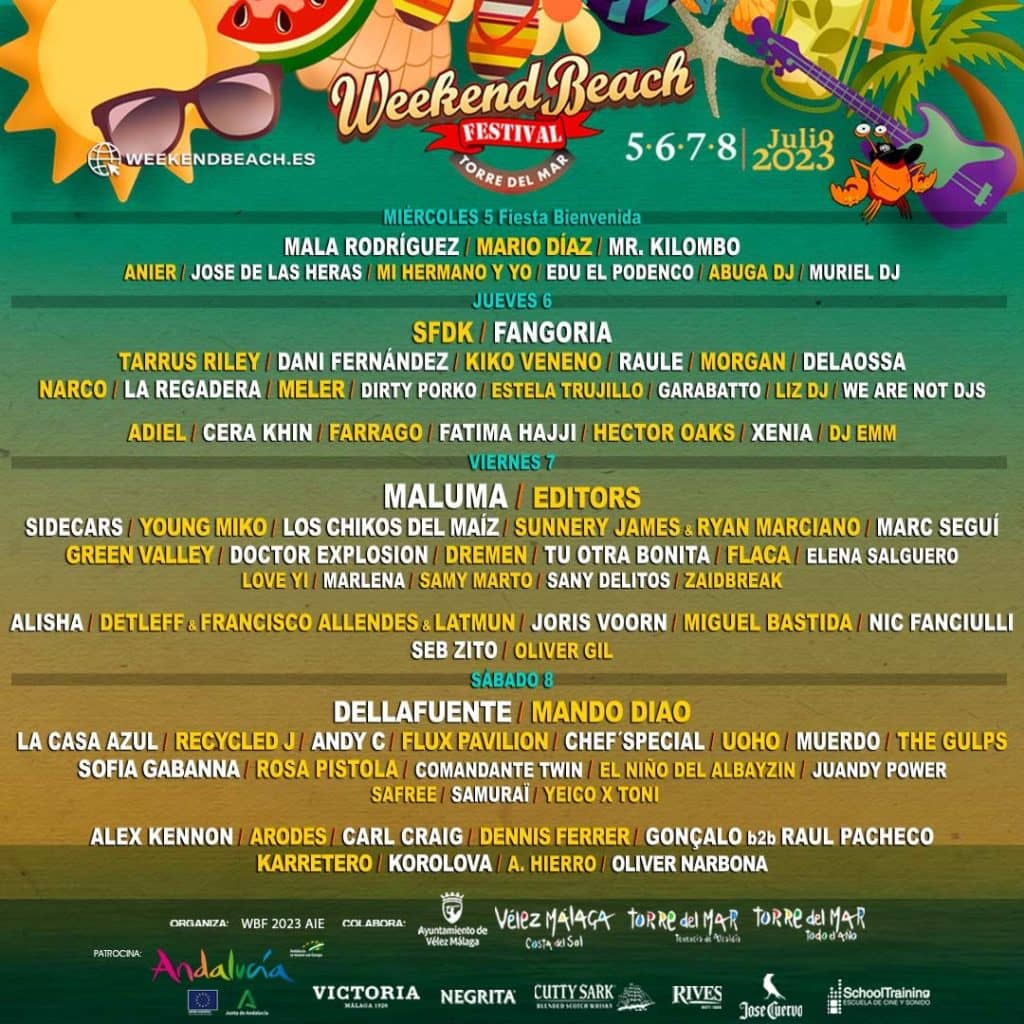 El Weekend Beach Festival arranca en Torre del Mar