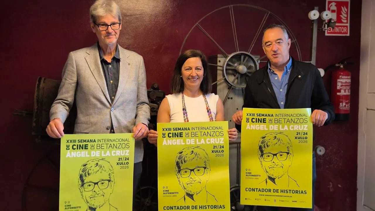 La Semana de Cine de Betanzos homenajea a Ángel de la Cruz