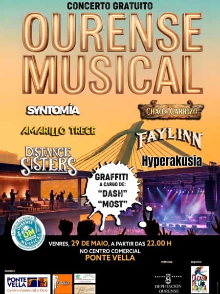 Segunda edición de Ourense Musical en Ponte Vella