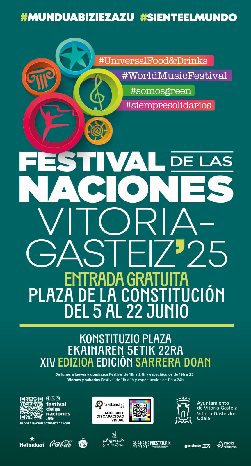 Guía del Festival de las Naciones en Vitoria 2026
