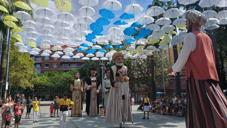 La Diada Castellera en la Fiesta Mayor de Castelldefels