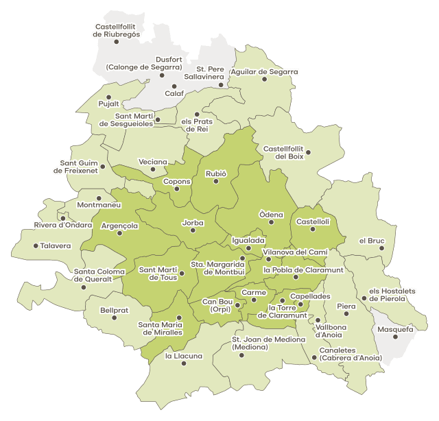 La nueva hamburguesa local del Parc Agrari de la Conca d'Òdena