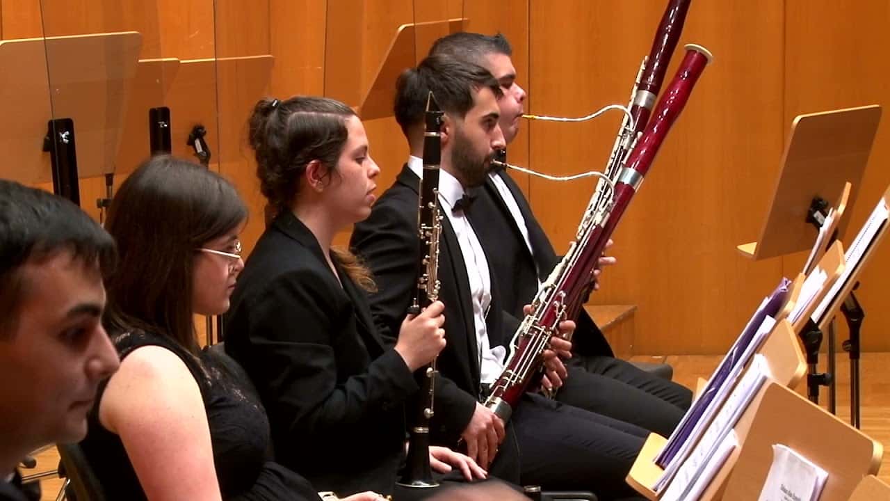 Orquesta Sinfónica del Conservatorio Superior de Música de Murcia Manuel Massoti, bajo la dirección de Virginia Martínez