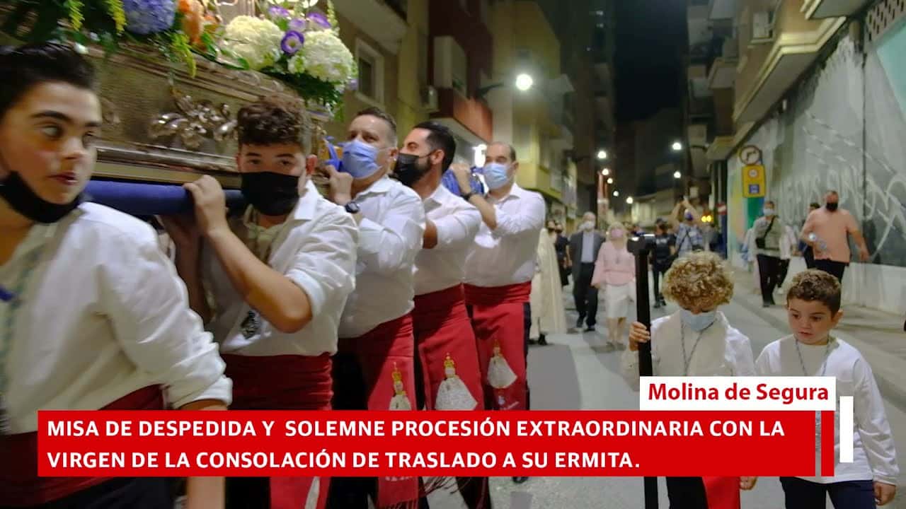 Solemne procesión de la Virgen de la Consolación