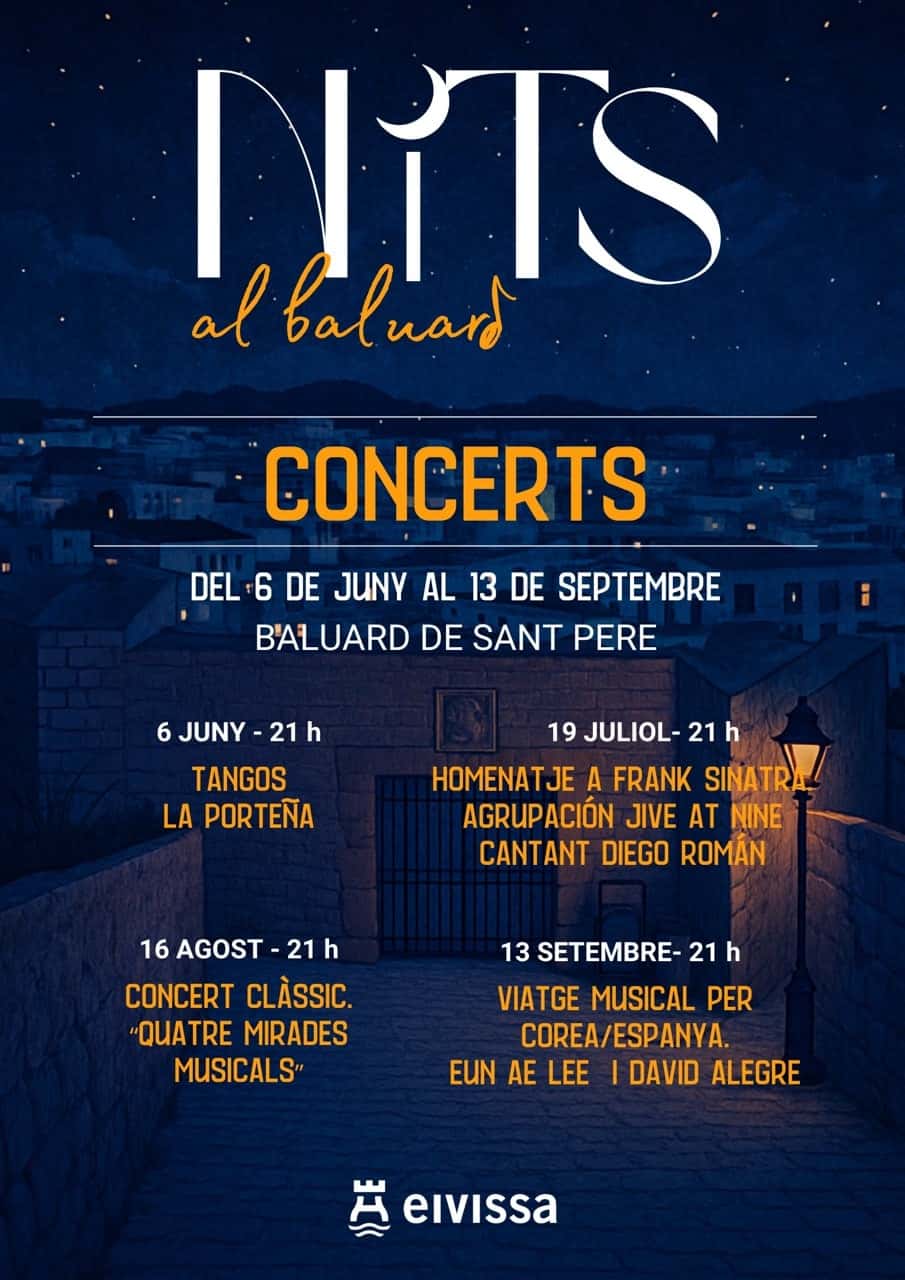 Tributo a Frank Sinatra en las Nits al Baluard de Ibiza