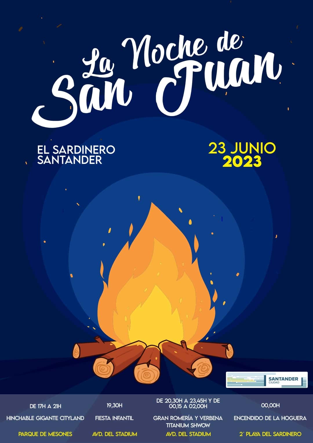 Noche de San Juan en Santander: hogueras y música