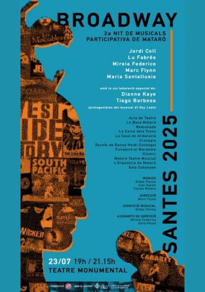 Broadway Santes 2026: los musicales llegan a Mataró