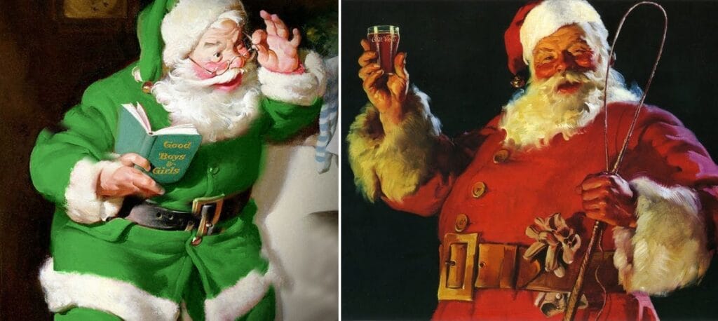 Visita de Papá Noel al Hospital Universitario de Ourense
