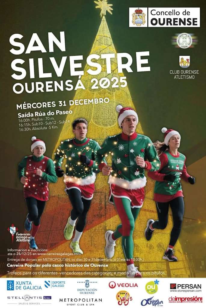 Guía de Carreras Populares de Fin de Año en Ourense