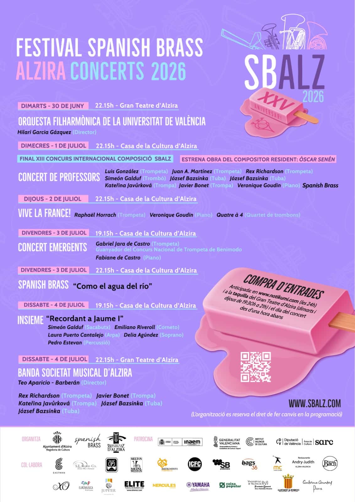 El SBALZ celebra 25 ediciones en Alzira