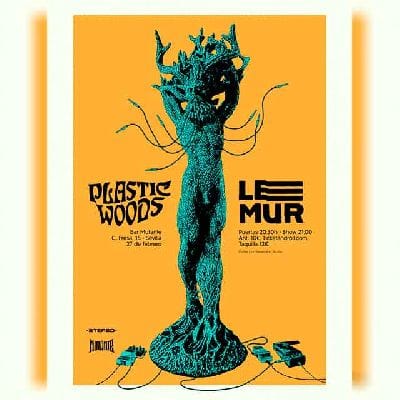 Concierto de Le Mur y Plastic Woods