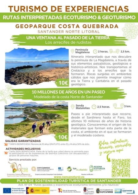 Ruta interpretada: Una ventana al pasado de la Tierra