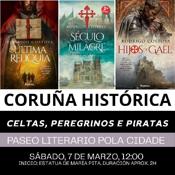 Paseo literario con Rodrigo Costoya