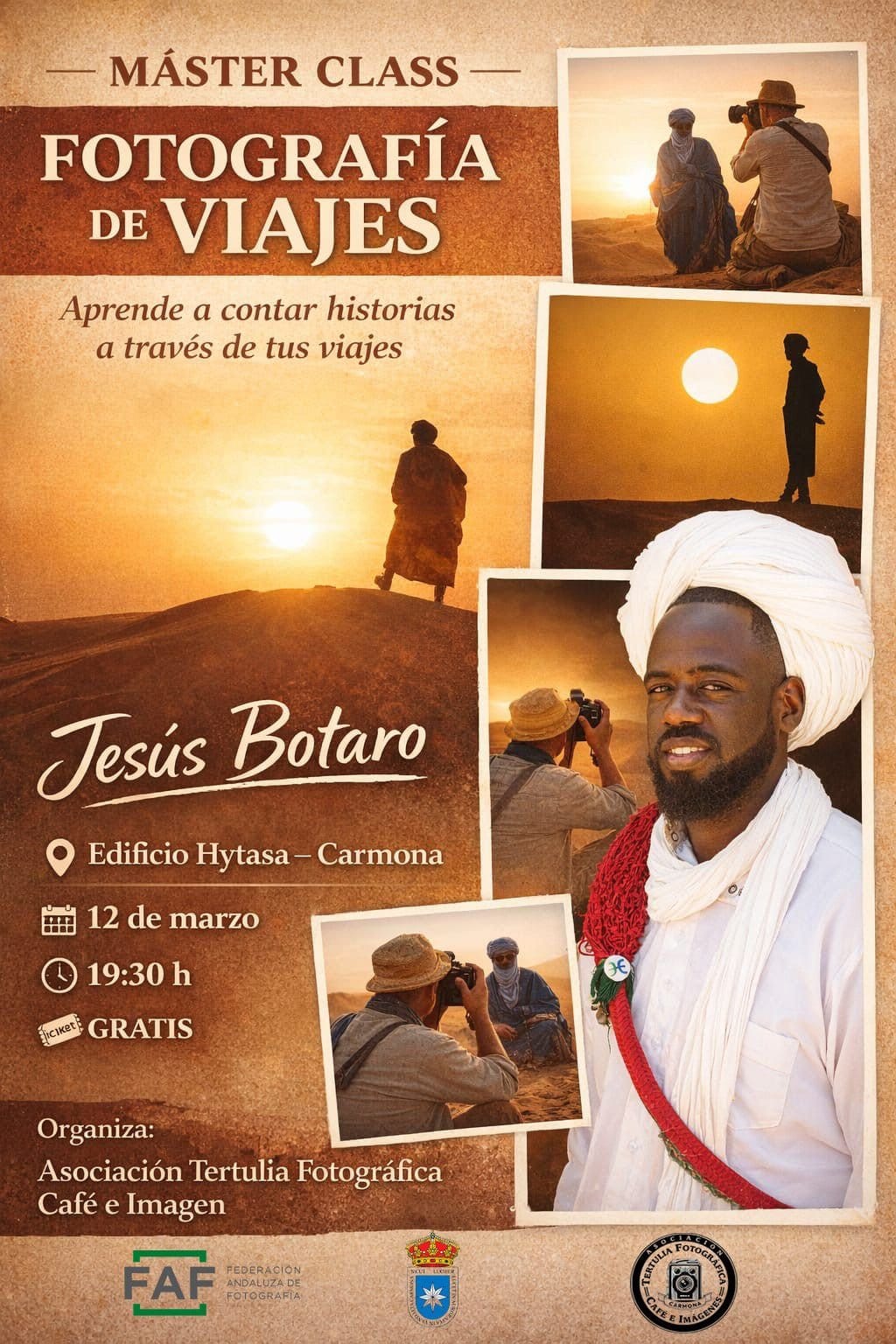 Fotografía de viajes, el desierto del Sahara