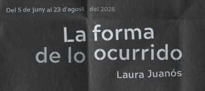 La forma de lo ocurrido