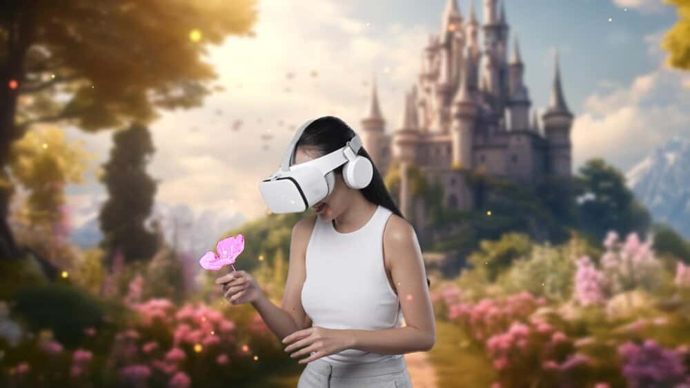 Jardines virtuales de Miguel Chevalier en Arkabia