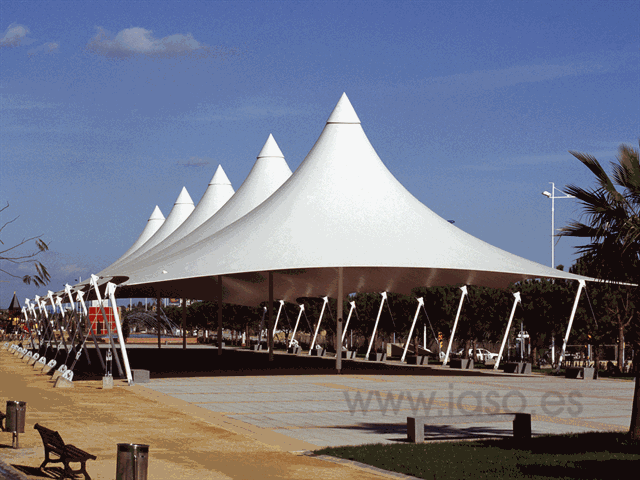 Carpas de la Avenida de Andalucía