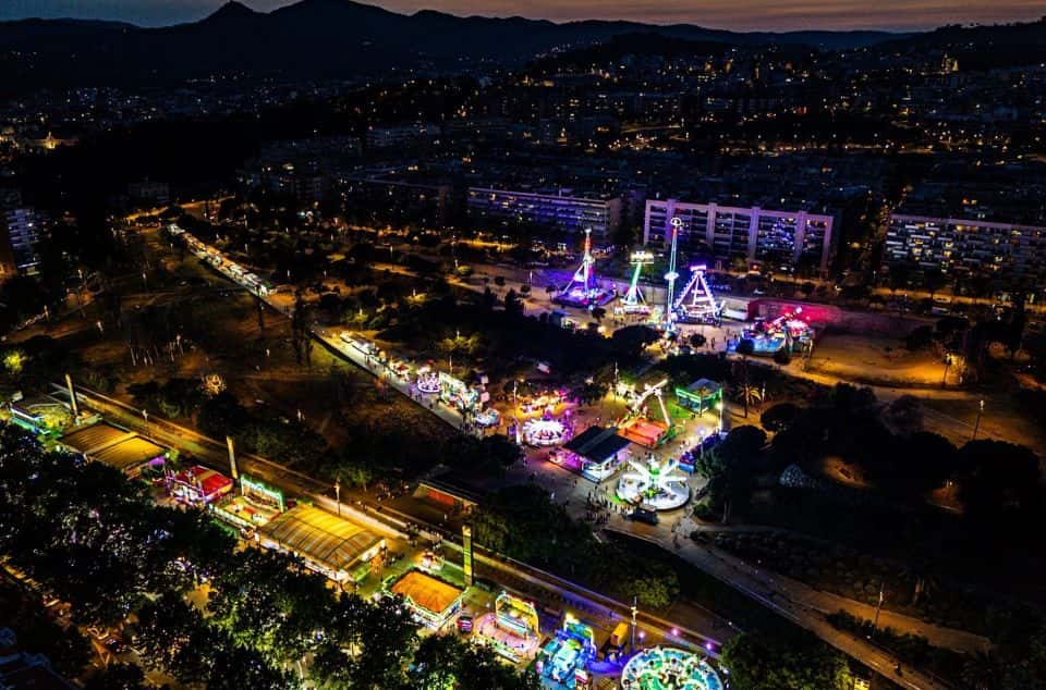 Tronada de fi de festa de Les Santes
