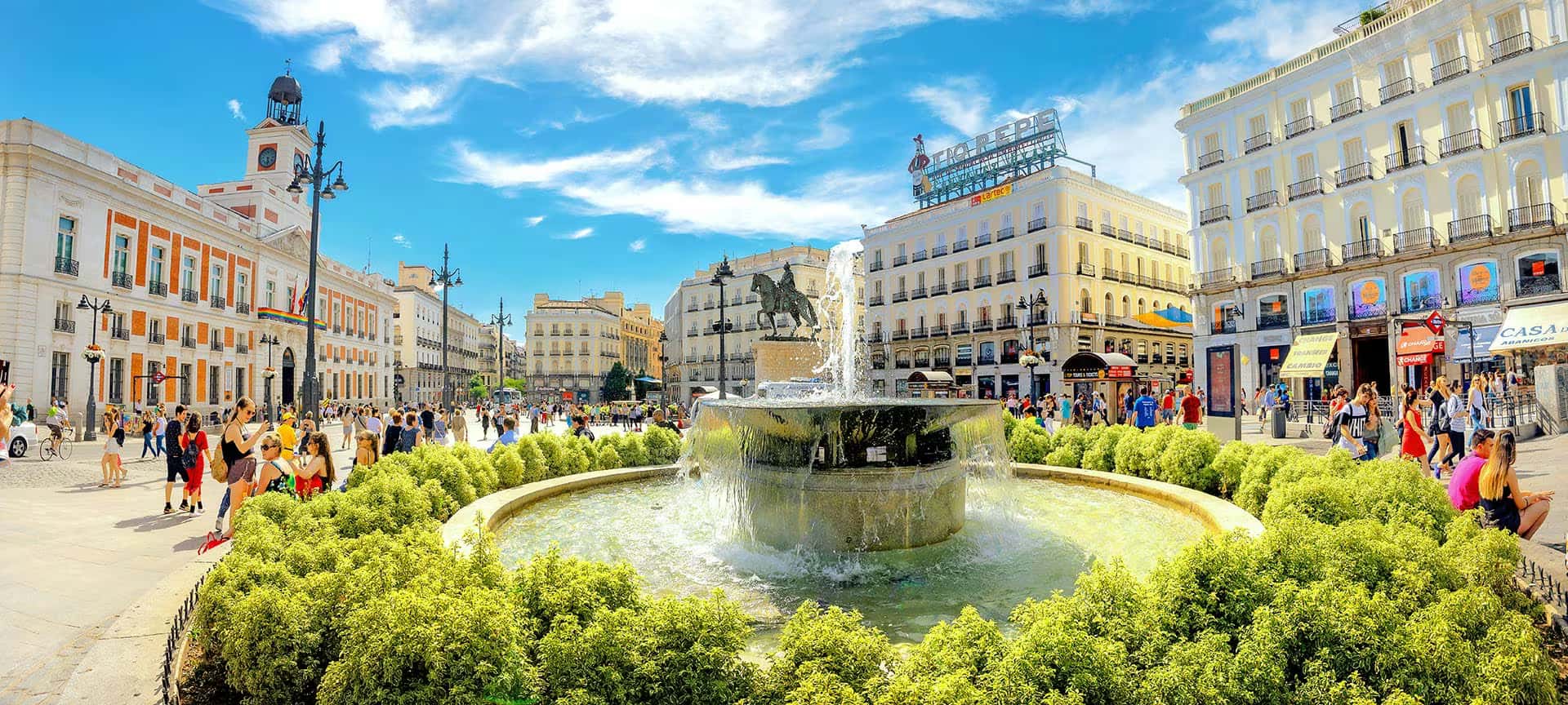 Fiesta de Fin de Año en la Puerta del Sol